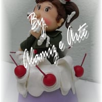 Topo Infantil com velinha