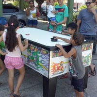 Mesa de Disco AIR PLAY ,ideal para crianças e adultos.