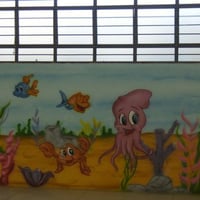 Decoração infantil Escolinha