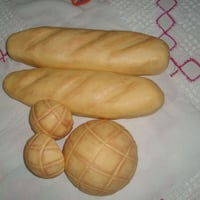 pão em biscuit para decorar