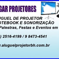 Aluguel de projetor em BH, Pampulha, Savassi, Centro, Barreiro, Buritis e Contagem é na Alugar Proje