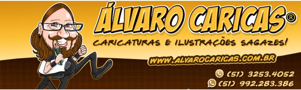 Álvaro caricas (caricaturista de verdade para festas, eventos e encomendas)