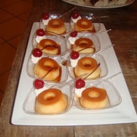 MINI PUDIM DE LEITE