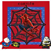 Convite Homem Aranha