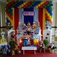 DECORAÇÃO CIRCO VINTAGE