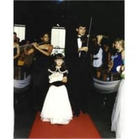 Violino e Flauta acompanhando dama