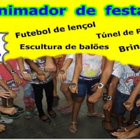 Animador de festas e eventos.
Peça um orçamento.
Pacotes de 01, 02 e 03 horas.