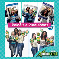 Anime sua festa com painéis e plaquinhas de diversos temas.