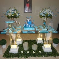 15 anos linda mesa decorada