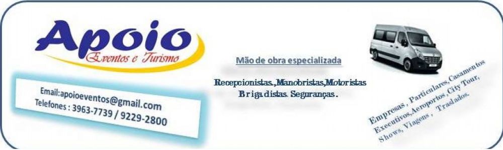 Apoio Eventos e Turismo