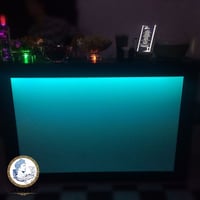 Nossa estrutura montada e pronta para tornar seu evento especial, com led na saia e fruteiras de cri