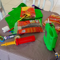 Utilização de Equipamentos próprios como infladores de balões