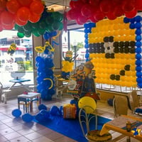 Decoração de pequenos espaços - McDonald's com os Minions