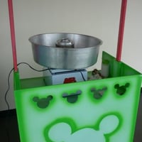 Carrocinha de algodão doce