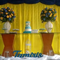 Decoração para festa de 15 anos.