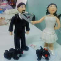 noivos c/ cachorrinhos