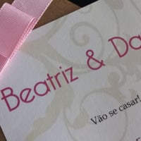 Convite "Obla di Obla da".
Papel Offset 240g, impressão laser, fechamento com papel Kraft