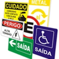 Placas em PVC
