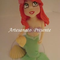 Topo de bolo Princesa Disney - Ariel