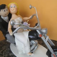 Noivinhos na Harley Davidson