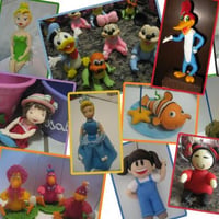 Topo de bolo infantil - personagens
