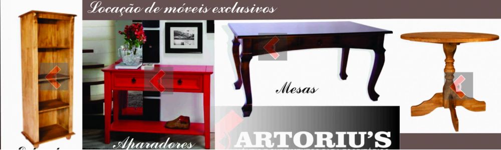 Artorius Móveis Venda e Locaçaõ de Móveis Rústicos