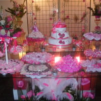 decoração de debutante
