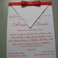 Convite de casamento Estrela