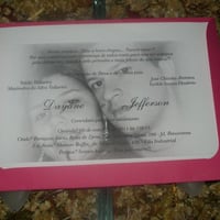 Convite de casamento Janela