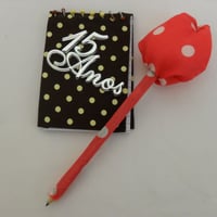 KIT LÁPIS TULIPA + BLOQUINHO ANOTAÇÕES