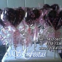 pirulito de chocolate
