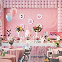 Decoração Minie Rosa