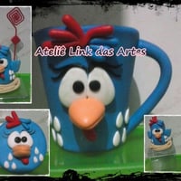 Galinha pintadinha em biscuit