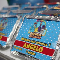 Marmitinhas de guloseimas personalizadas