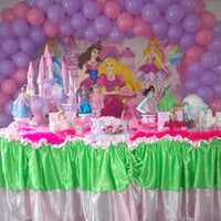 DECORAÇÃO INFANTIL MESA DA BARBIE II