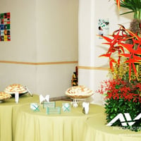 Buffet e arranjos florais
