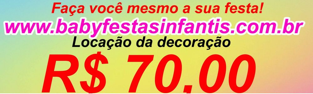 Decoração de festa infantil