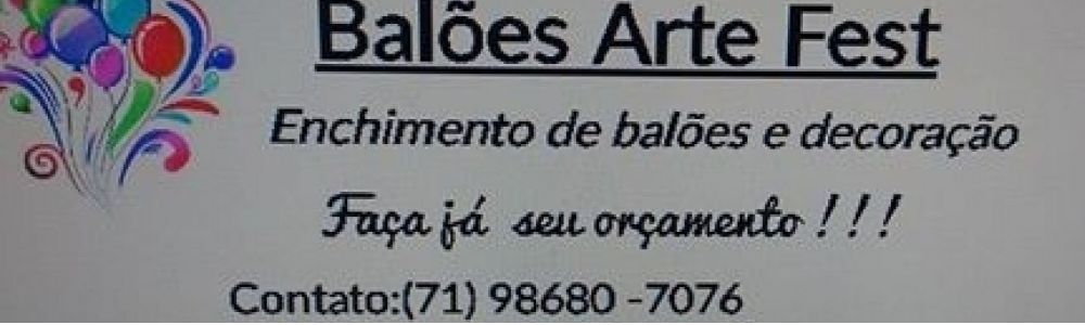 Balões Artfest