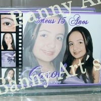 Porta retrato em vidro