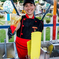 Batata frita para festas