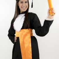 Beca de formatura Faixas diversas cores