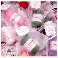 Toalhas com rotulo+ tag para lembrancinha