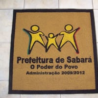 TAPETE PERSONALIZADO PREF. DE SABARÁ