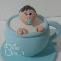 Topo de bolo: chá de bebê
