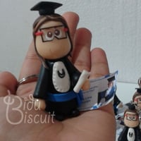 Lembrancinha: formanda personalizada (chaveiro)