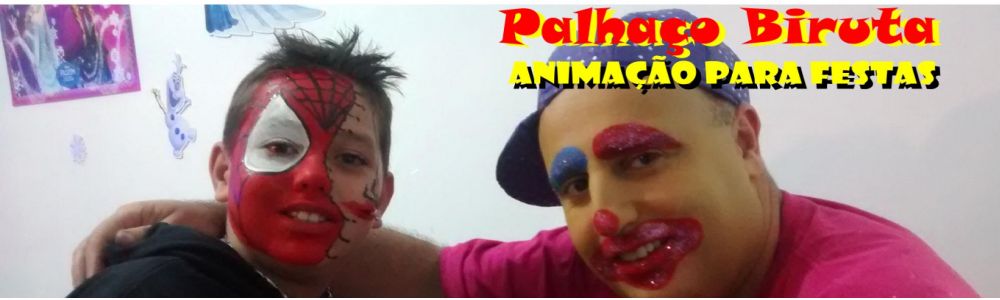 Palhaço Biruta Animação para Festas, Locação de Brinquedos, Palhaço SP