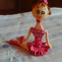 bailarina topo bolo