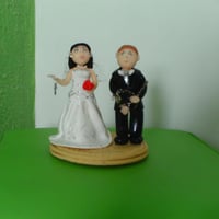 noivos em biscuit