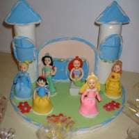 as princesas em biscuit