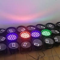 CANHÕES DE SUPER LED COM CONTROLE  COMBINAÇÃO DE 16 CORES